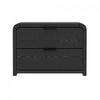 Grace Modern 28\" Nightstand in Black