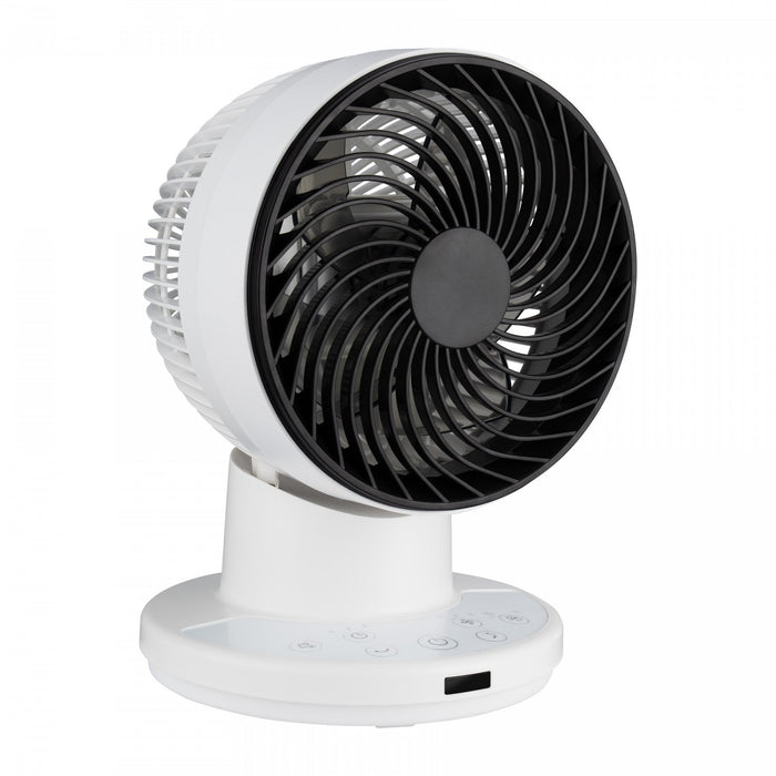 Ecohouzng 7 in. Powerful Turbo Fan with Remote Control Fan Tabletop