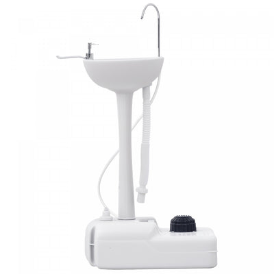 kleankin Portable Camping Sink Hand Wash Station with 17L Water Tank