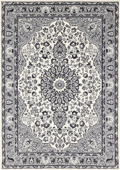 Florence Classic Border Area Rug - 4'7" x 6'7"|Carpette Florence à bordure classique - 4 pi 7 po x 6 pi 7 po