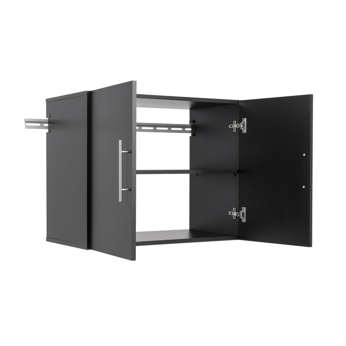Hangups 30\" Upper Storage Cabinet - Black