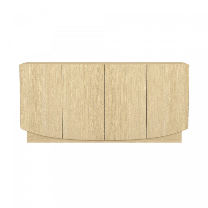 Ardea Contemporary 60\" Sideboard in Natural Oak Buffet