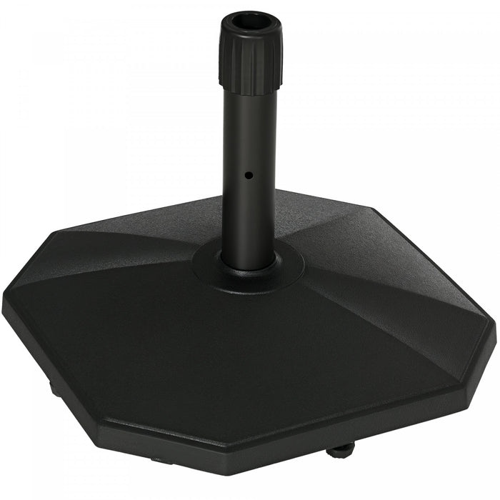 Outsunny Concrete Patio Umbrella Base Holder 48lbs Outdoor Umbrella Stand