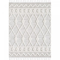 Quinto Rhombus Shag Area Rug - 6'3