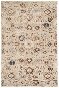 Lunelle Traditional Grey Washable Rug 8'0