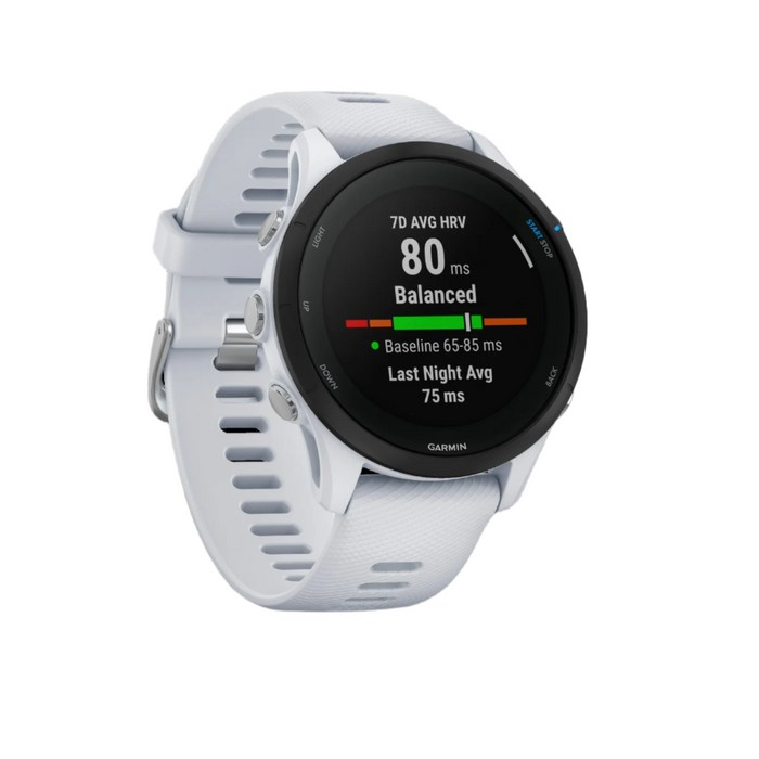 Garmin Forerunner® 255 Music Gps Smartwatch - Health Tracking W/ 14-day Battery Life - Whitestone