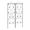 Outsunny Set Of 2 Garden Trellis, Metal Plant Trellis For Climbing