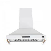 Forno Venezia 48 Inch Wall-Mounted Range Hood, White-FRHWM5503-48WHT 