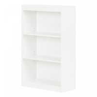 Axess 3-shelf Bookcase - Pure White 