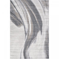 Darius Waves Twist Area Rug - 6'7