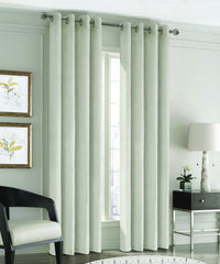 Evelyn Off-White Grommet Curtain Panel - 52