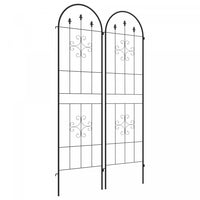 Set Of 2 Garden Trellis Metal Trellis For Climbing Plants Flowers