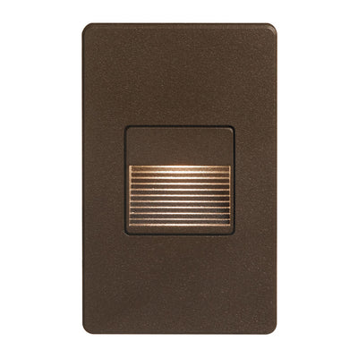 Dainolite Bella LED Step/Wall Light 3.3w Bronze|Lampe d’escalier et murale Bella de Dainolite avec fini bronze et ampoule à DEL de 3,3 W