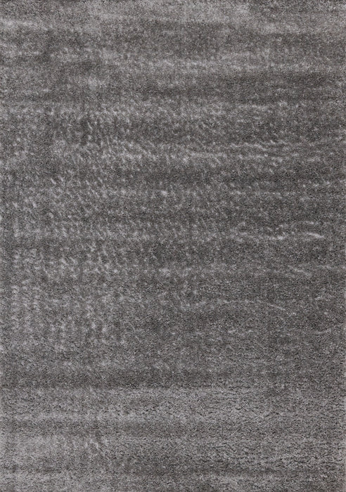 Taylor Dark Grey Comfort Shag Rug 3'11\" x 5'11\" Oval Indoor Area Rug