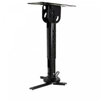 Kanto P301 Universal Projector Ceiling Mount for Sloped Ceilings (15-inch to 18-inch extension), Black Tv Mount