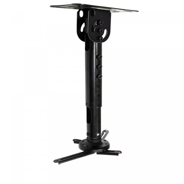 Kanto P301 Universal Projector Ceiling Mount for Sloped Ceilings (15-inch to 18-inch extension), Black Tv Mount