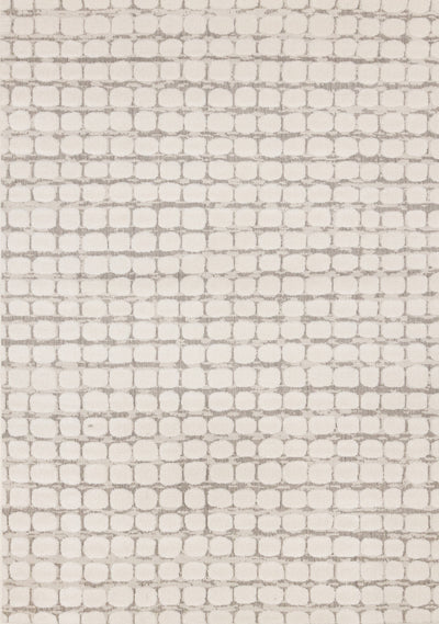 Oslo White Great Pebble Patterned Rug, 7'10" x 10'6" Indoor Area Rug | Tapis Oslo White a grands galets, 7'10" x 10'6"