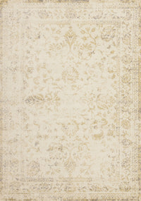 Ellis Subtle Traditional Elegant Beige Cream Area Rug - 7'10