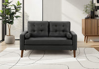 Upholstered Love Seat, 58