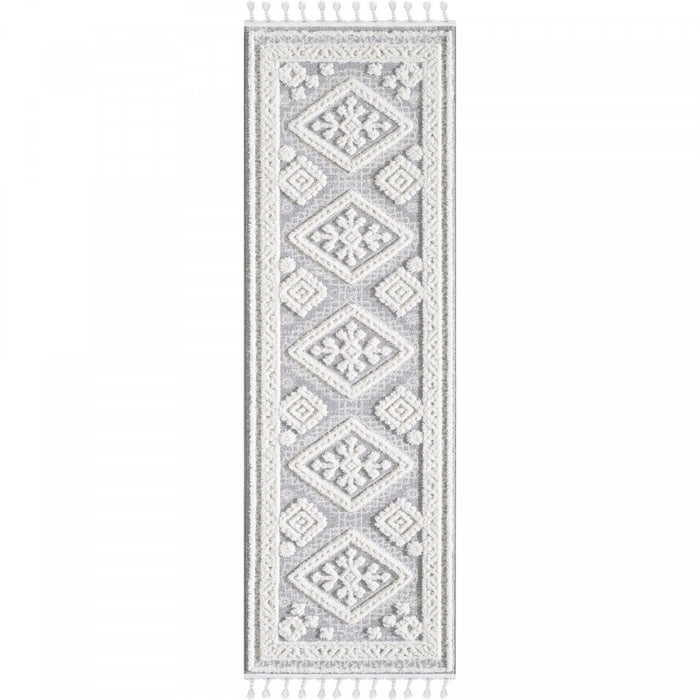 Quinto Westerner Shag Area Rug - 2'7\" x 8'