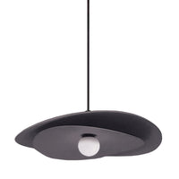 Dainolite Paven LED Pendant 12w Matte Black Lamp