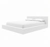 Kanso Low Platform Bed Set King Bed | Kanso Lit a Plateforme Basse avec Tete de Lit