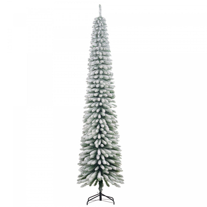 HOMCOM 9' Artificial Christmas Tree with Realistic Branches Green