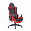 TygerClaw Gaming Chair with Lumbar Pillow and Leg Rest Office Chair