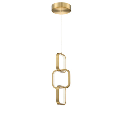 Dainolite Patsy LED Pendant 20w Aged Brass White Silicone Diffuser Lamp|Luminaire suspendu Patsy de Dainolite en silicone blanc qui diffuse la lumière, avec fini laiton vieilli et ampoule à DEL de 20 W