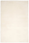 Argo Plush & Shags Cream Washable Rug 6'7\" x 9'0\" Indoor Area Rug