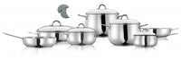 Arimi Luna 12-piece Italian Stainless Steel Cookware Set