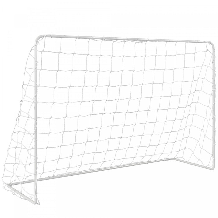 Soozier Soccer Goal, 6 x 4ft Portable Practice Soccer Net with Steel Frame