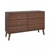 Milo 6-Drawer Dresser - Cherry