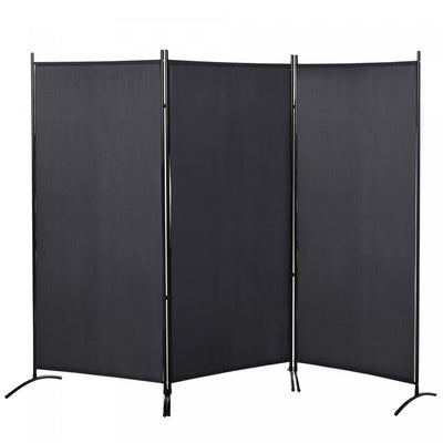 Homcom Double Hinged Room Divider, 3 Panel Privacy Screen|Homcom Separateur De Piece, Ecran De Confidentialite A 3 Panneaux