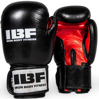 IBF Iron Body Fitness 'Pro Style' Boxing Gloves - 10 Oz