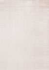 Leonardo White Grey Modern Lines Area Rug - 7'10