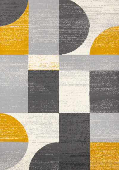 Florence Geometric Shapes Area Rug - 4'7" x 6'7"|Carpette Florence à motifs géométriques - 4 pi 7 po x 6 pi 7 po