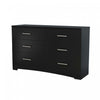 Gramercy 6-Drawer Dresser Pure Black - South Shore