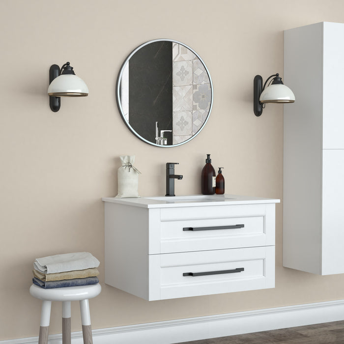 Halpert Silver 24\" Mirror