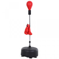 Soozier Punching Bag, Boxing Bag Set With 6 Suction Cups And Boxing Gloves