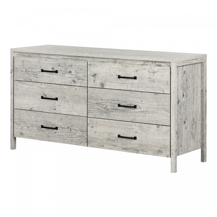 Gravity 6-drawer Dresser - Seaside Pine 