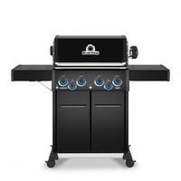 Broil King Baron 490 Pro Shadow 4-Burner 40,000-BTU Natural Gas BBQ - 674147 Grill