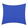 Outsunny Rectangle 20'x 16' Sun Shade Sail Top Cover Fabric Outdoor Shelter Backyard Window Garden Carrying Bag Blue