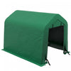 Outsunny 8'x6' Outdoor Storage Shelter With Roll Up And Zipper Door