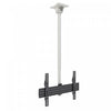 Kanto CM600 Height Adjustable Hanging Ceiling TV Mount for 40\" - 80\" TVs, White