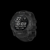 Garmin Instinct 3 50mm - Solar Tactical, Black, Gps, Led Flashlight, Mil-std-810, Unlimited Battery