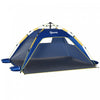Outsunny 1-2 Person Pop Up Tent, Outdoor Beach Tent Sun Shelter, Dark Blue