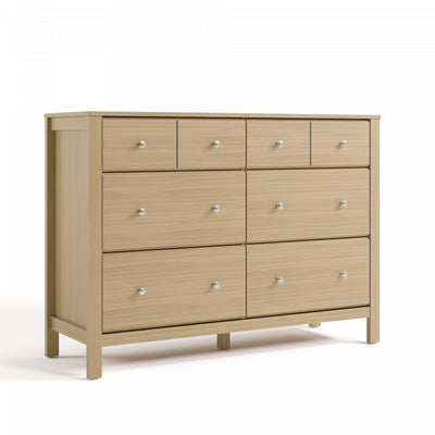 Storkcraft Horizon 6 Drawer Dresser - Driftwood