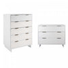 Granville Modern 2-Piece Dresser Set in White