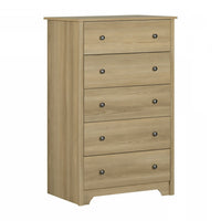 Vito 5-Dawer Chest - Natural Ash